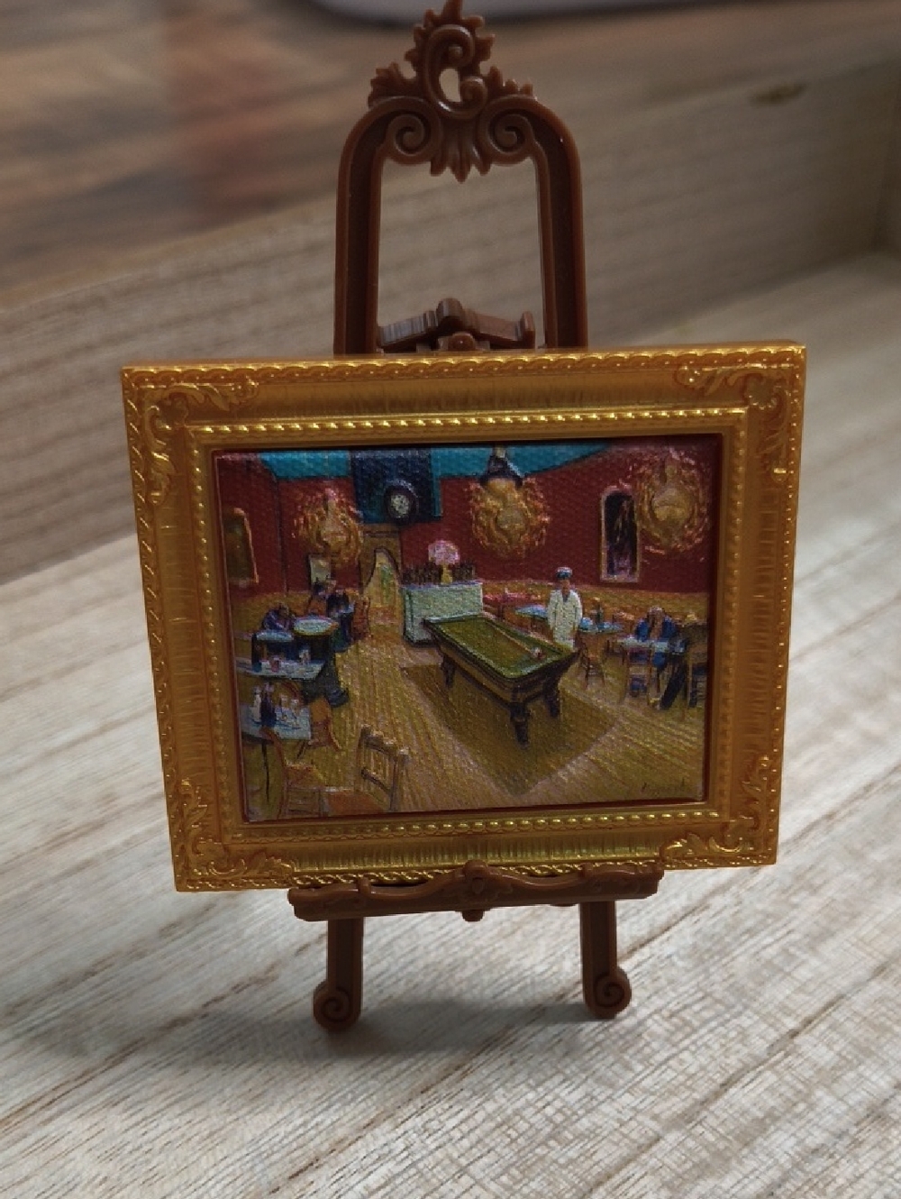 Zuru Mini Brands Masterpieces The Night Cafe Framed Painting by Vincent Van Gogh